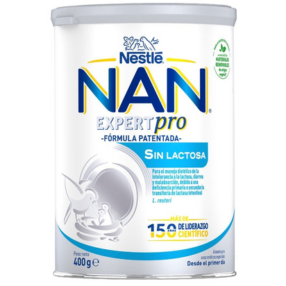 Nestlé Nan Experto Pro Sem Lactose 400 gramas Leites Especiales